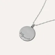 Astrid & Miyu Bold Zodiac Aquarius collier argent Verseau