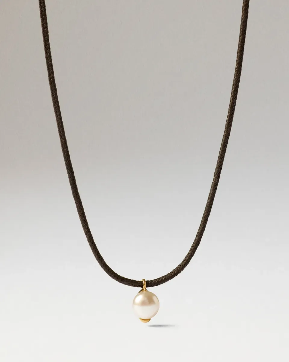 PDPAOLA La Perla Orion collier cordon perle 62 cm