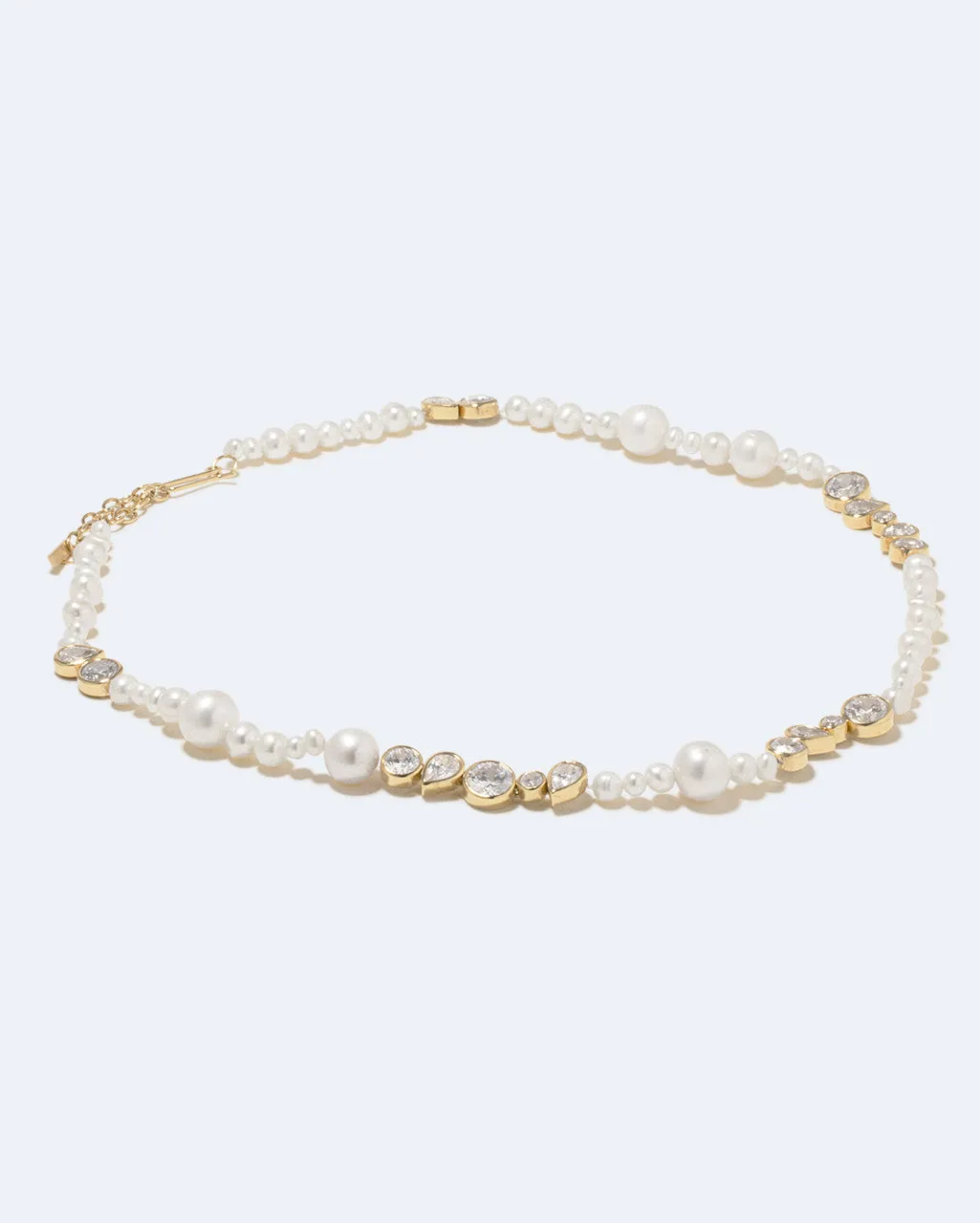 Completedworks Glitch collier perles zircone vermeil