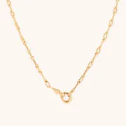 Astrid & Miyu Hardware Pendant collier cordon doré
