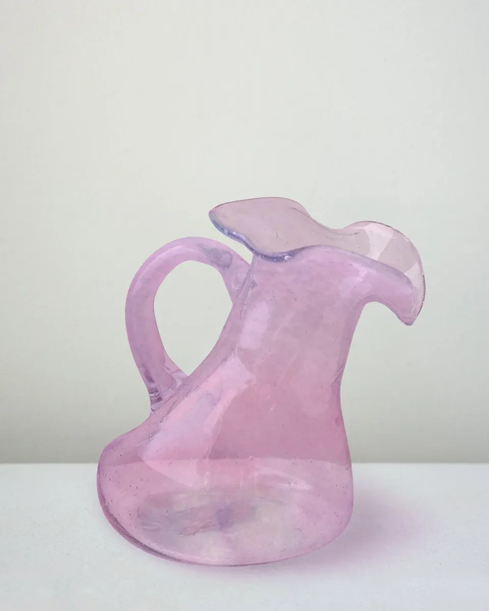 Completedworks Thaw Notsobig petit pichet verre rose
