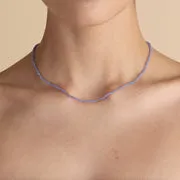 Astrid & Miyu December collier or massif tanzanite