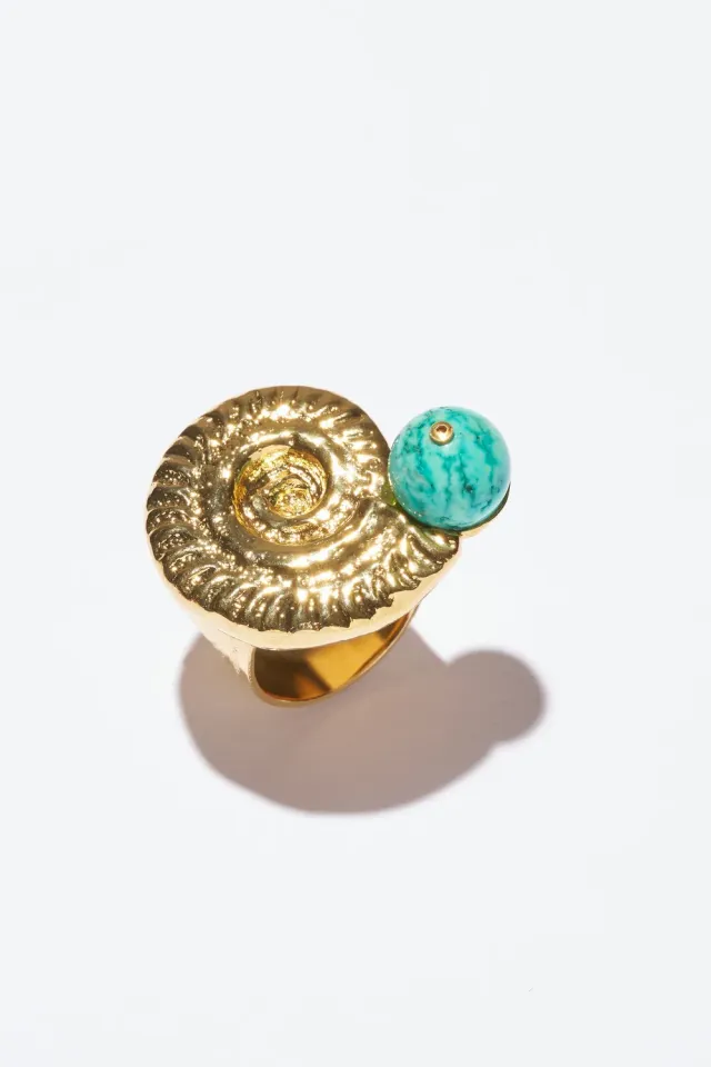 Philippe Ferrandis Minorca bague ajustable créateur doré