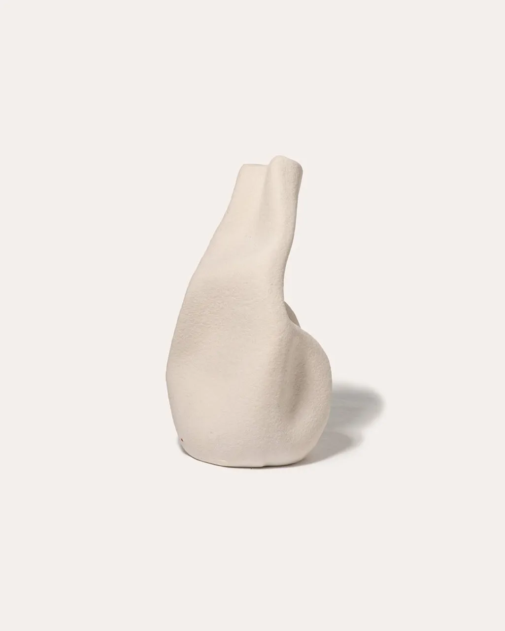 Completedworks Wake vase céramique beige texturé