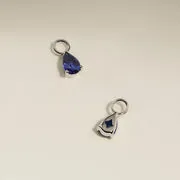 Astrid & Miyu Sapphire September charm or blanc massif