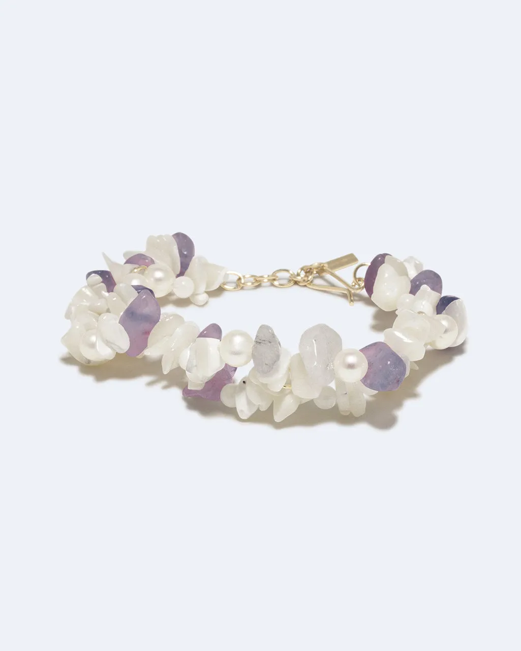 Completedworks Shifting Stream bracelet perles améthyste