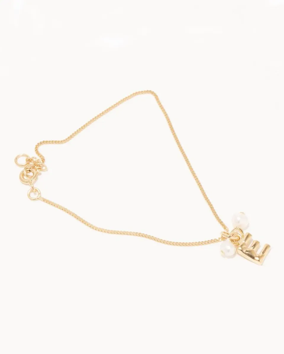 Completedworks Classicworks E bracelet perle vermeil or