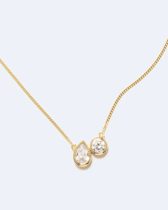 Completedworks Like Peas in a Pod pendentif vermeil zirconia