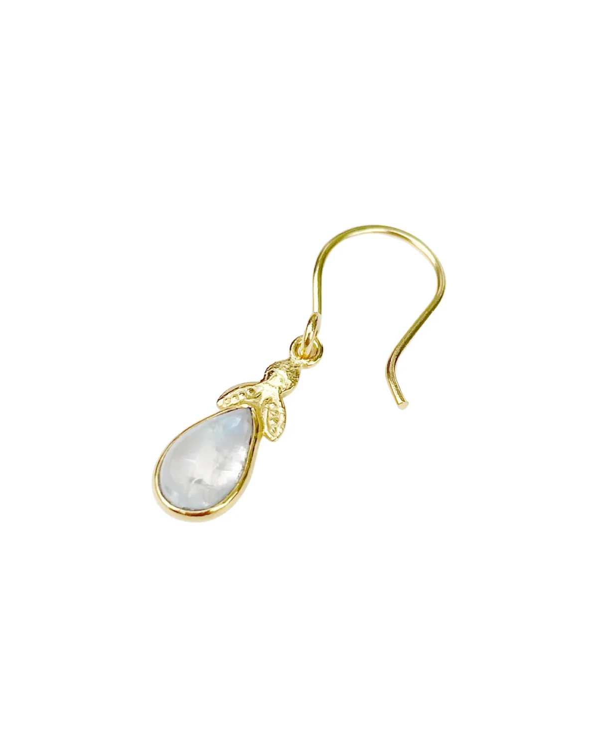 Le Fourbi de Capucine BI30c boucles d'oreilles pierre de lune