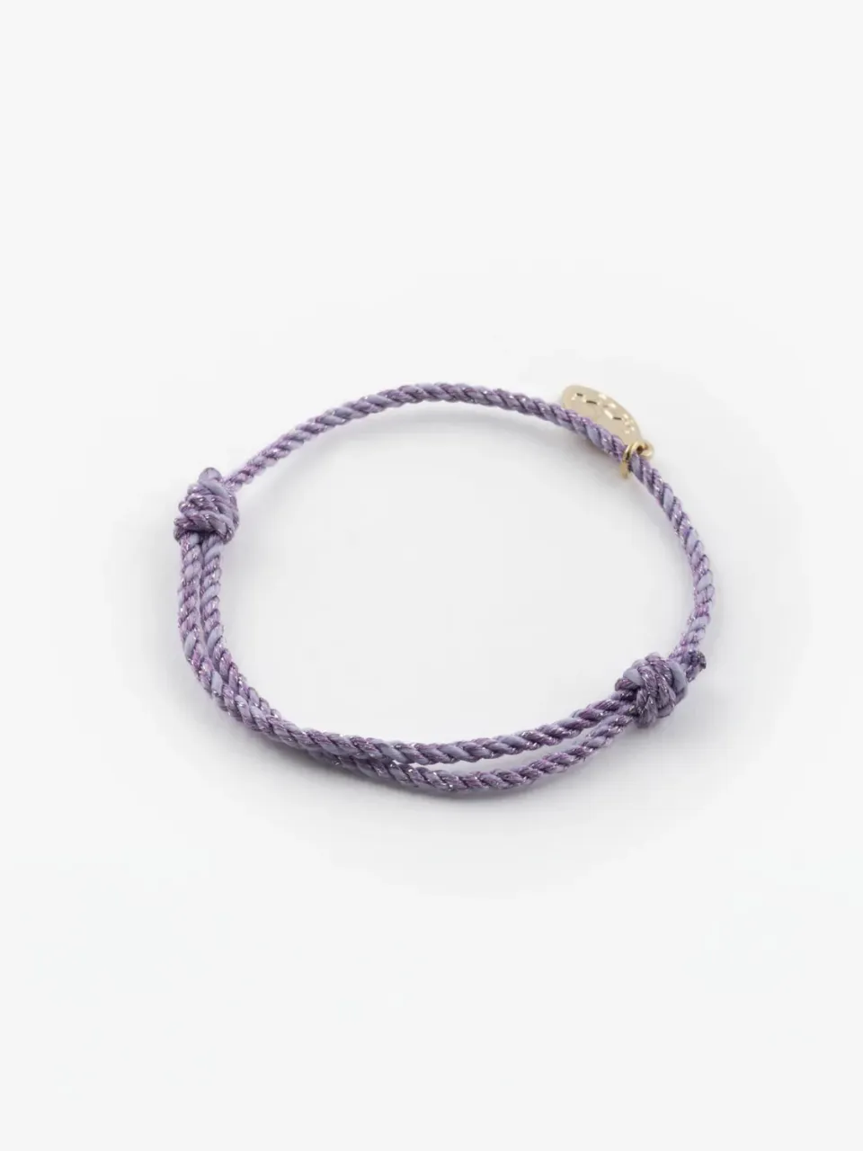 Nach Bijoux Mix and Match bracelet cordon violet personnalisable