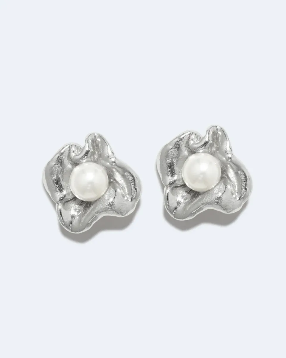 Completedworks Dream Odyssey boucles perles argent
