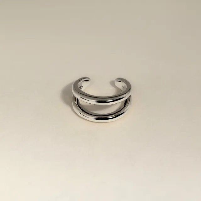 Astrid & Miyu Illusion Essential ear cuff argenté