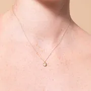 Astrid & Miyu June Moonstone Birthstone collier or massif