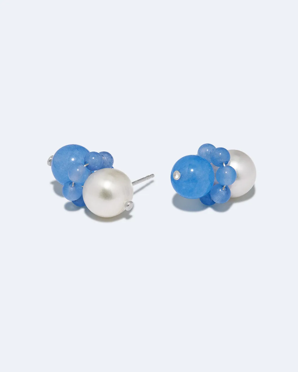 Completedworks Floe II boucles d'oreilles perle agate