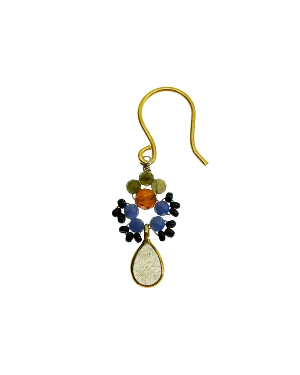Le Fourbi de Capucine P13 boucles labradorite 3,1 cm