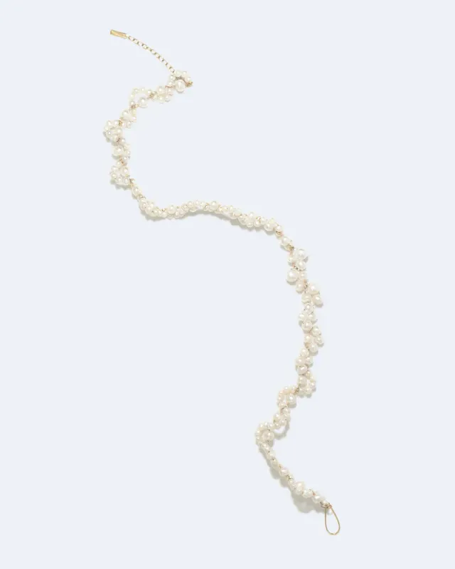 Completedworks Tide collier perle vermeil ras du cou