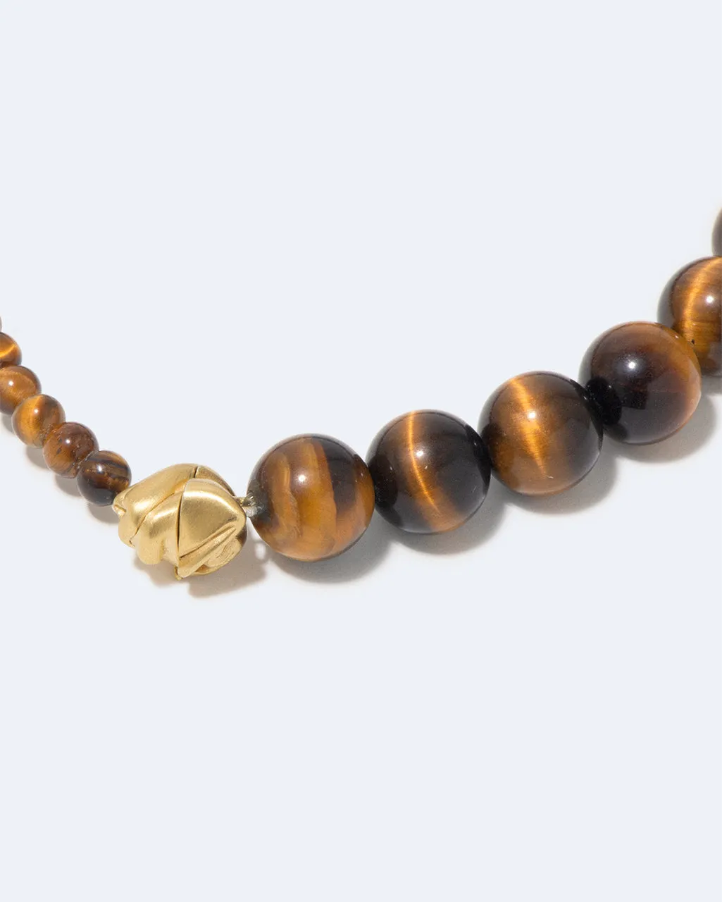 Completedworks Tidelands bracelet oeil de tigre doré