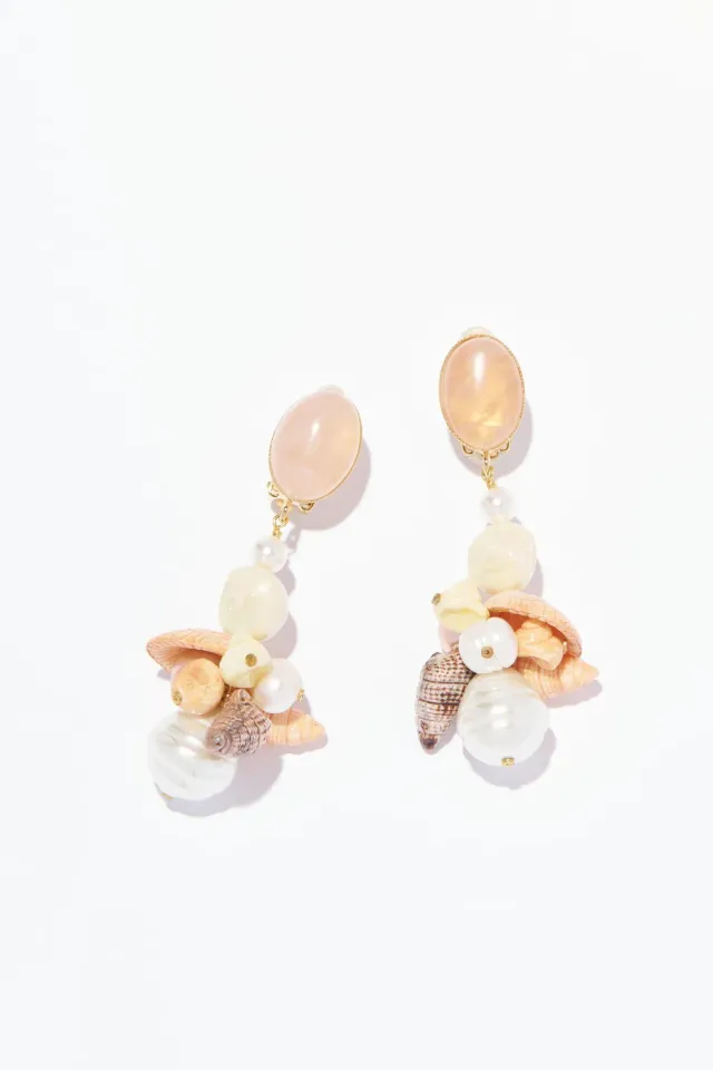 Philippe Ferrandis Corfou boucles clips coquillages