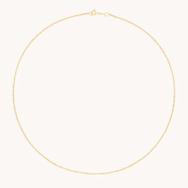 Astrid & Miyu Bold Astrid Chain collier or massif maillons