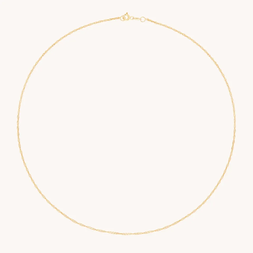 Astrid & Miyu Bold Astrid Chain collier or massif maillons