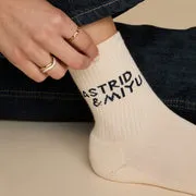 Astrid & Miyu Socks chouchou rose nacré
