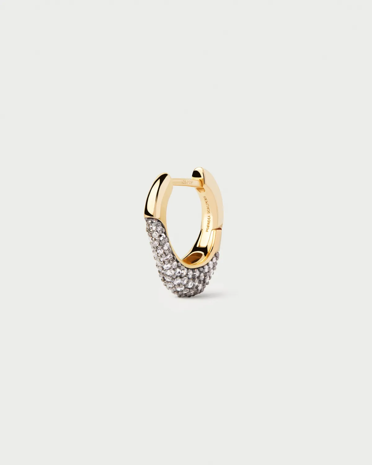 PDPAOLA Duna Pavé créole unitaire zircones 10 mm