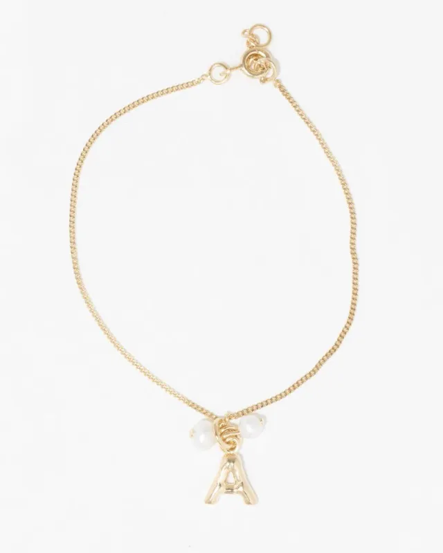 Completedworks Classicworks A bracelet perle vermeil doré
