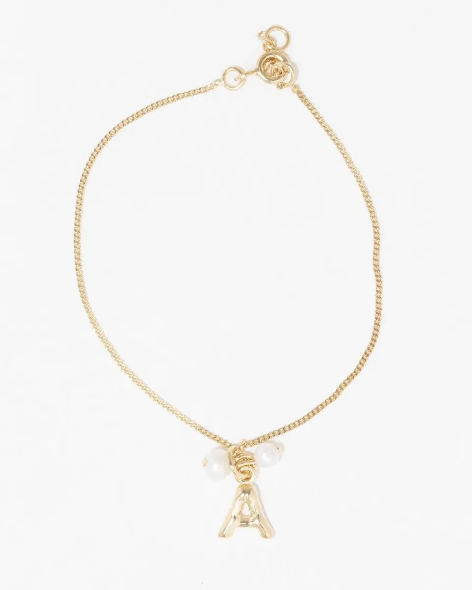 Completedworks Classicworks A bracelet perle vermeil doré