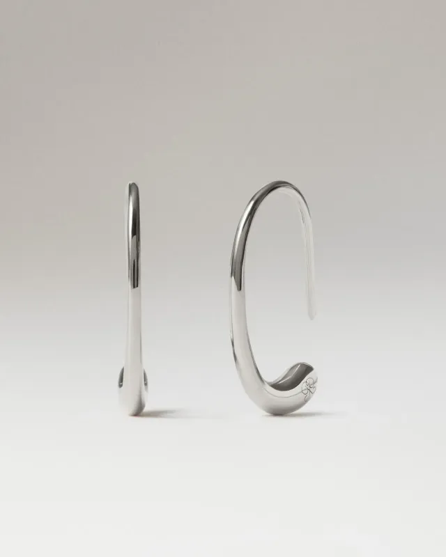 PDPAOLA Eira Mini boucles d'oreilles argent