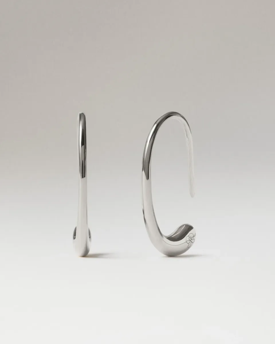 PDPAOLA Eira Mini boucles d'oreilles argent