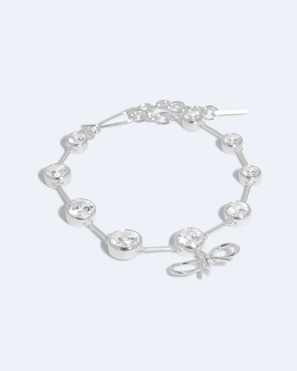 Completedworks A World Locked by Politics and Money bracelet argent zirconia