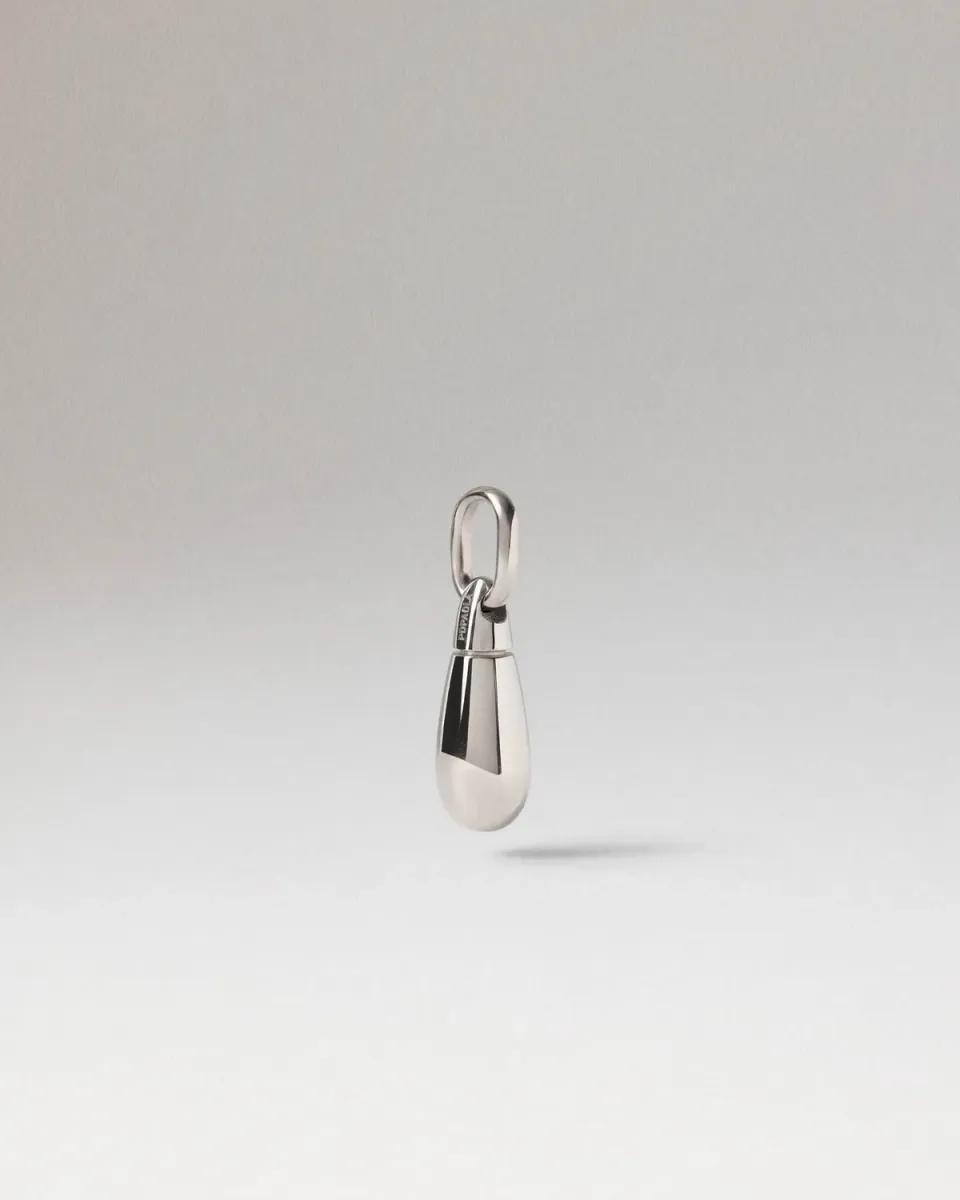 PDPAOLA Drop pendentif argent 22 x 6 mm