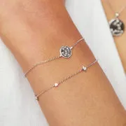Astrid & Miyu Scorpio bracelet argent zodiaque