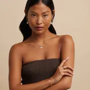 Astrid & Miyu Infinite Slim Chain bracelet doré fin