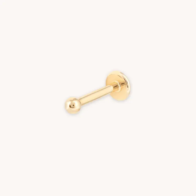 Astrid & Miyu Solid Gold Small Ball piercing or massif