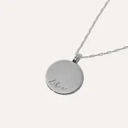 Astrid & Miyu Libra Bold Zodiac Collier Balance argent