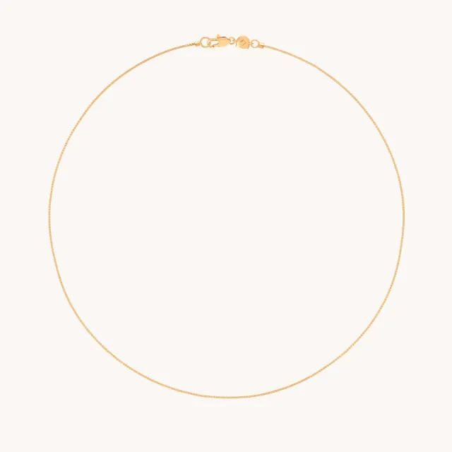 Astrid & Miyu Essential Box Chain collier chaîne doré