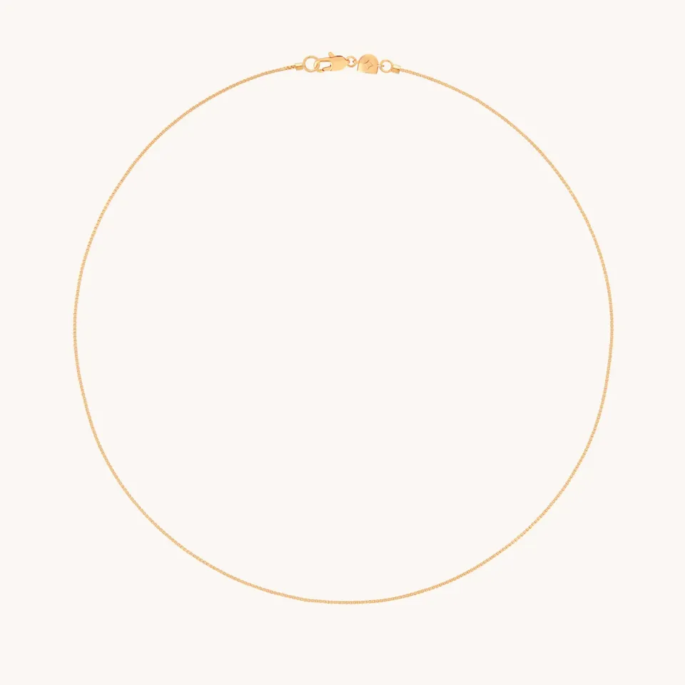 Astrid & Miyu Essential Box Chain collier chaîne doré