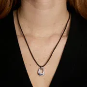 Astrid & Miyu Hardware Pendant collier cordon argent