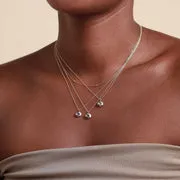 Astrid & Miyu Citrine collier or massif novembre