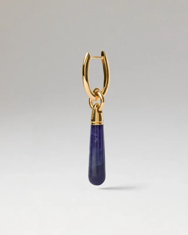 PDPAOLA Jupiter large mono boucle sodalite bleue