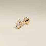 Astrid & Miyu Moonstone Beaded piercing or massif