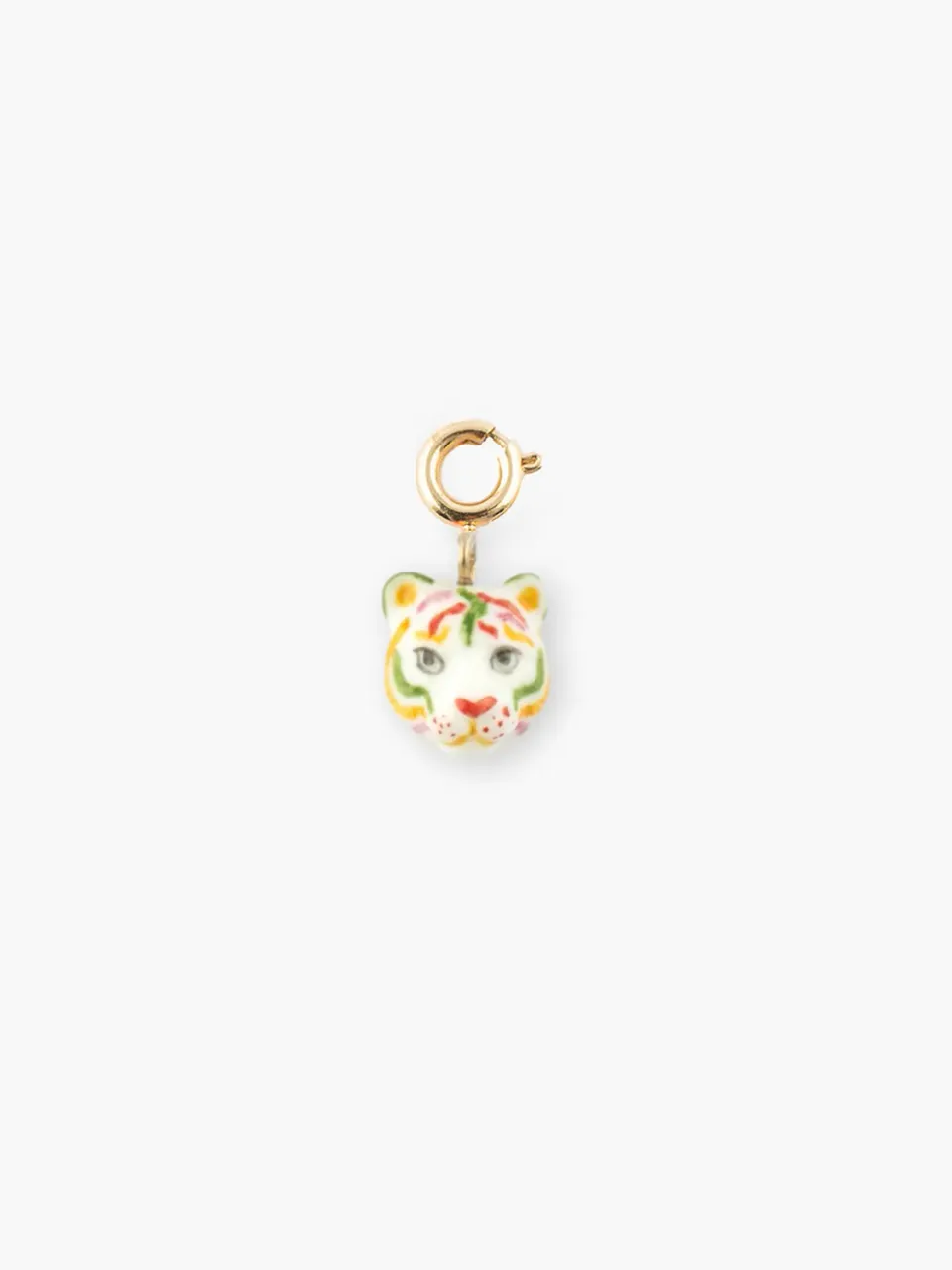 Nach Bijoux Crazy Tiger charms tigre porcelaine 2,2 cm