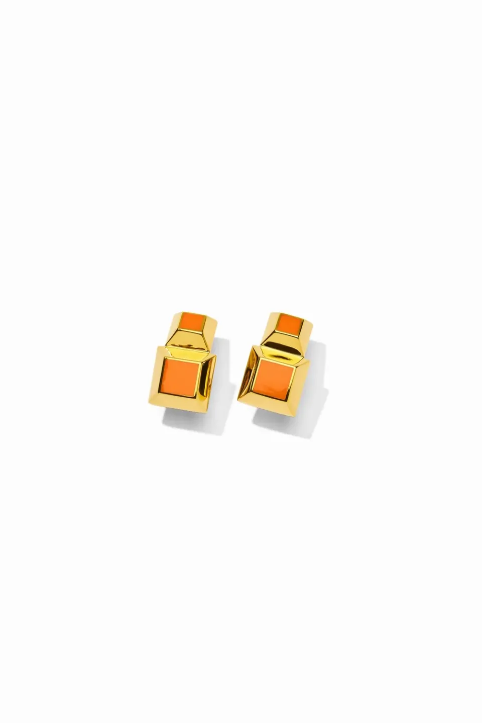 Philippe Ferrandis Kheops boucles d'oreilles clips or fin
