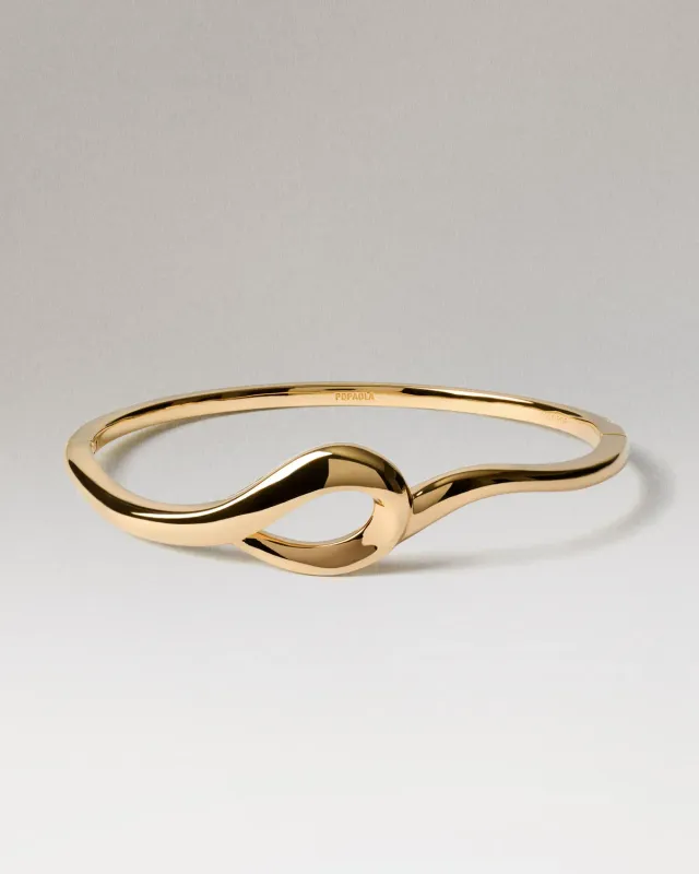 PDPAOLA Brise bracelet doré fin S M