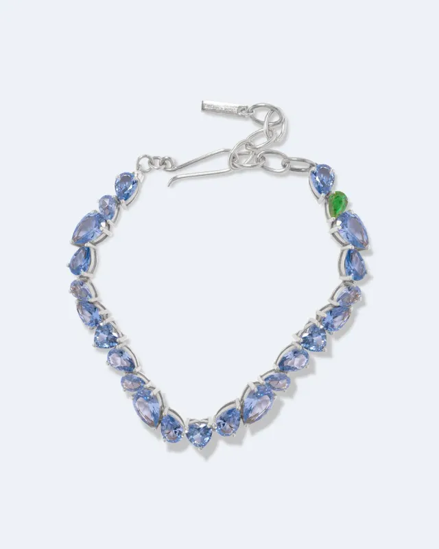 Completedworks Bolt from the Blue bracelet spinelle bleue