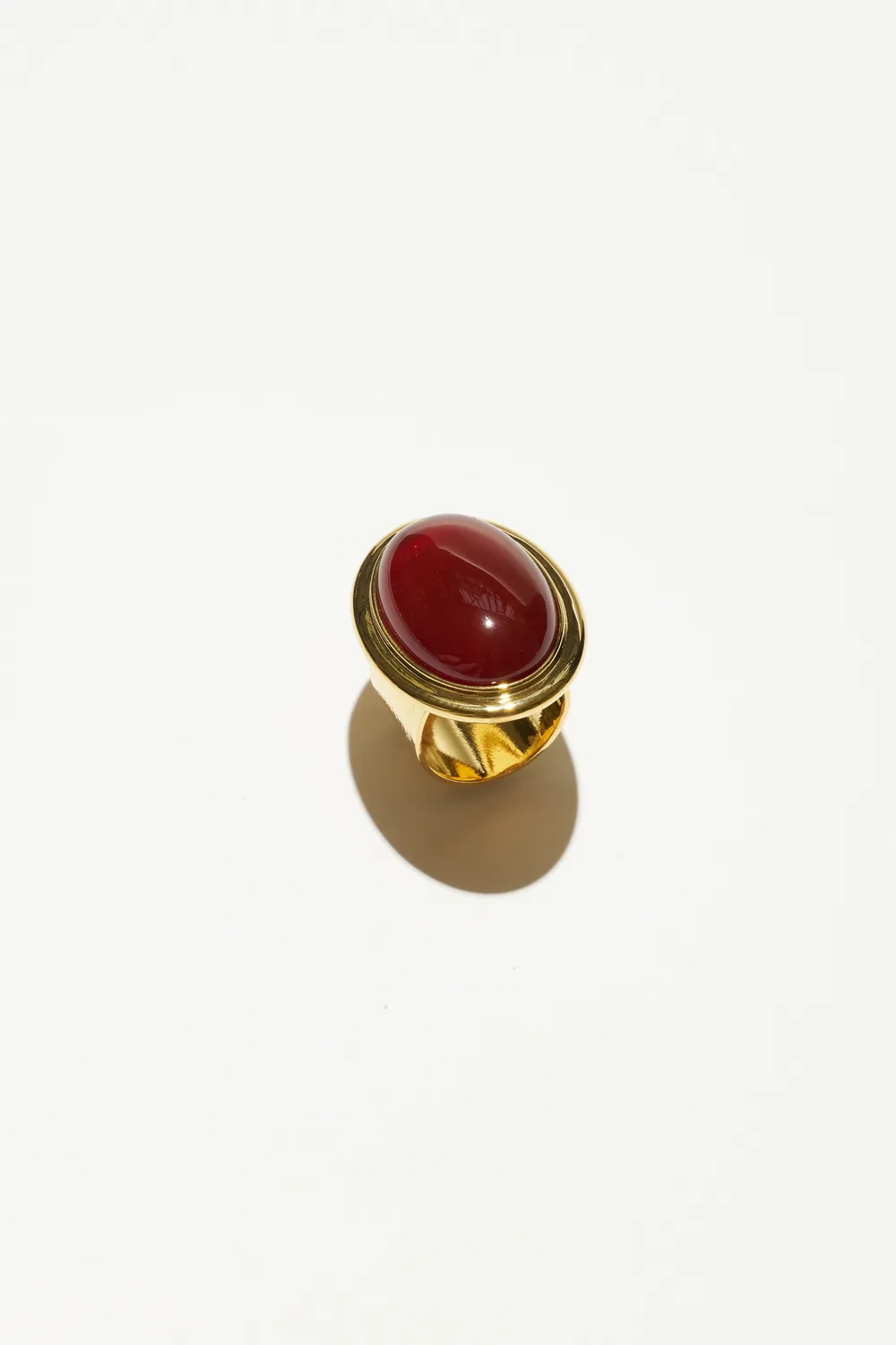 Philippe Ferrandis Bulles bague ajustable dorée