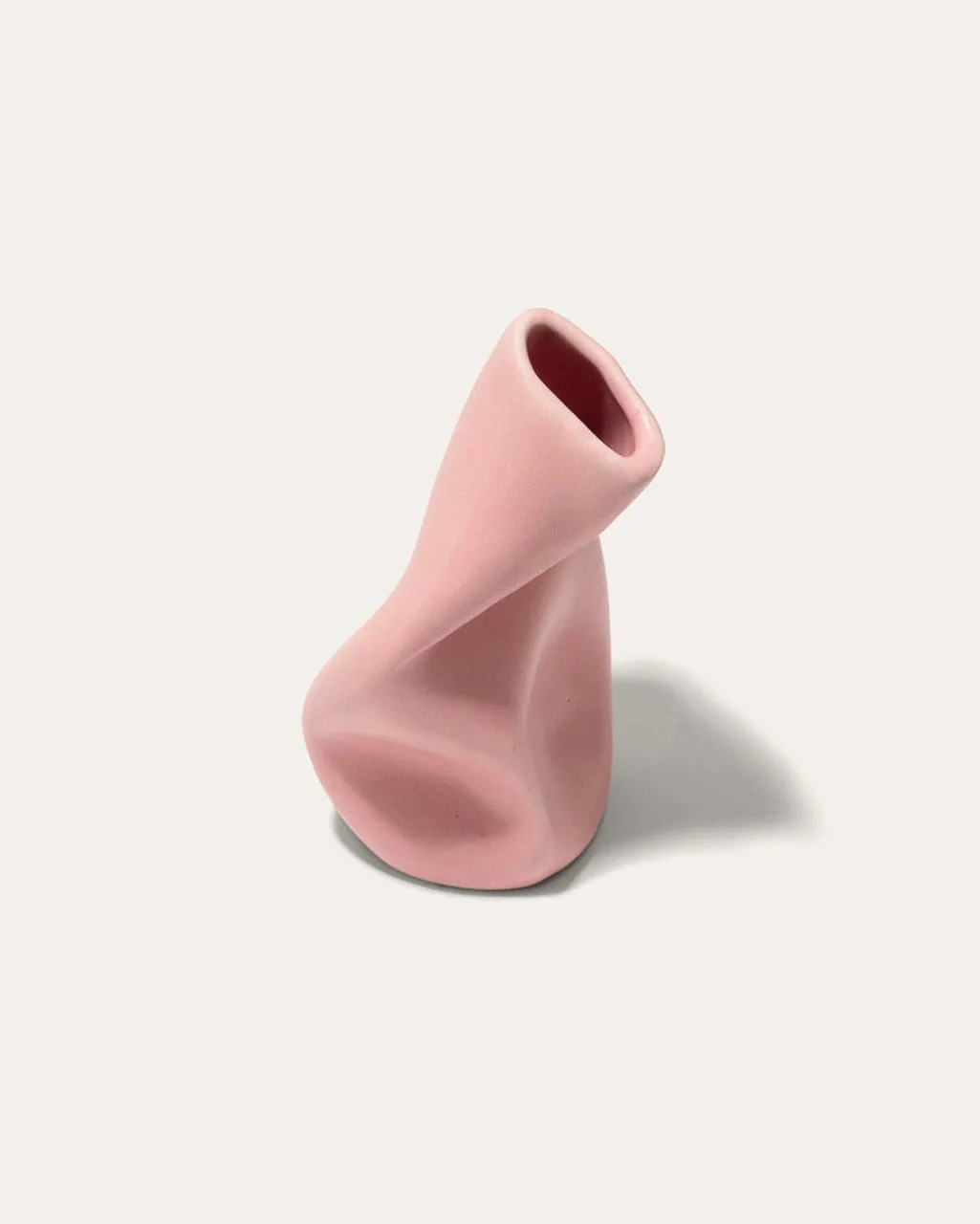 Completedworks Yesterday is History vase céramique rose mat