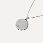 Astrid & Miyu Aries Bold Zodiac collier argent Bélier