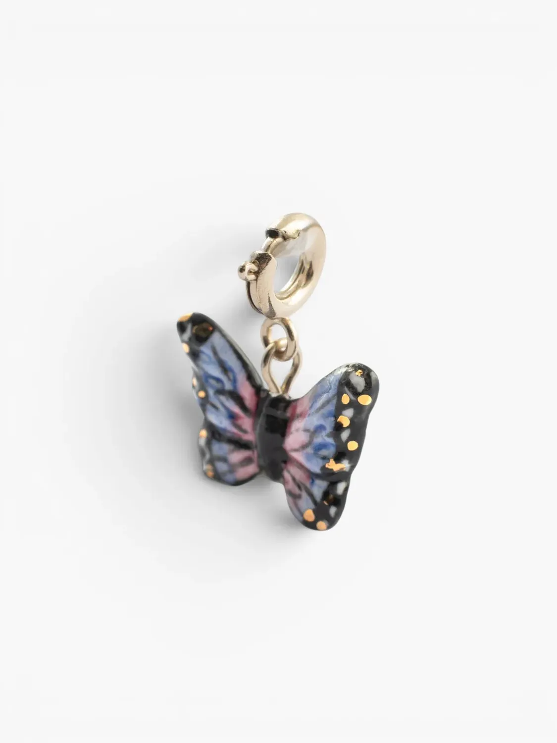 Nach Bijoux Cosmic charm’s papillon de nuit porcelaine